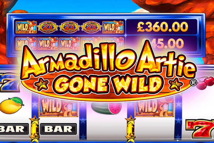 Armadillo Artie Gone Wild - DWG slot at Prestige Casino Casino