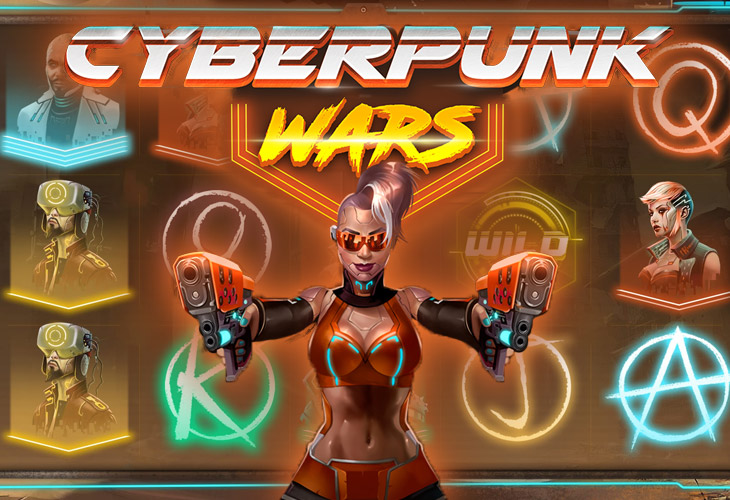 Cyberpunk Wars - Woohoo slot at Prestige Casino Casino