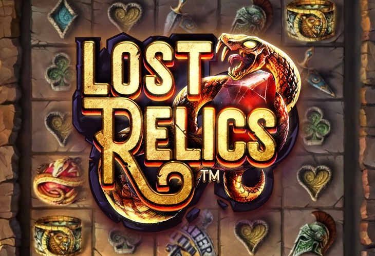 Lost Relics - NetEnt slot at Prestige Casino Casino