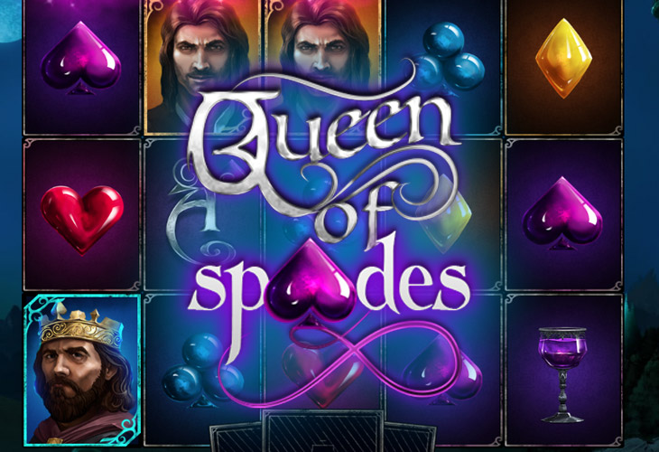 Queen Of Spades - Mascot slot at Prestige Casino Casino