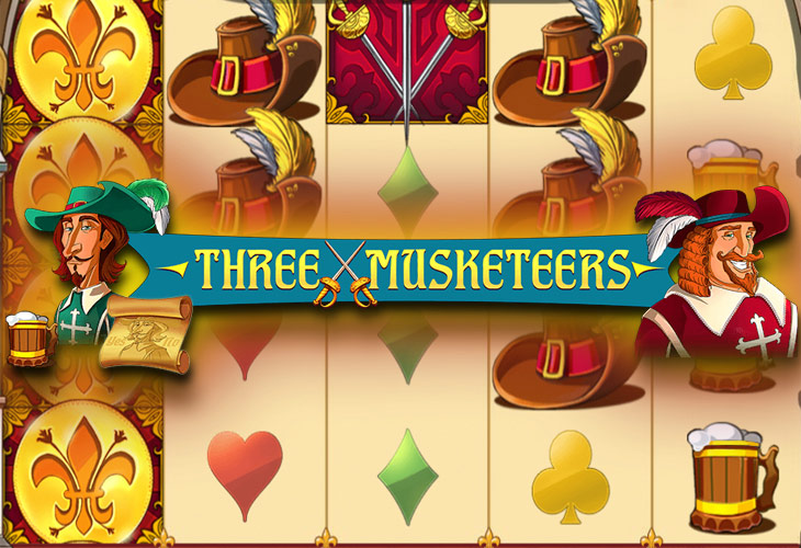 Three Musketeers - Red Tiger Gaming slot at Prestige Casino Casino